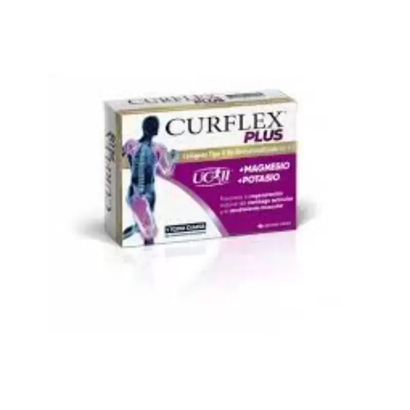 Suplemento de Colágeno Tipo II UC-II Plus Curflex x 30 Comprimidos