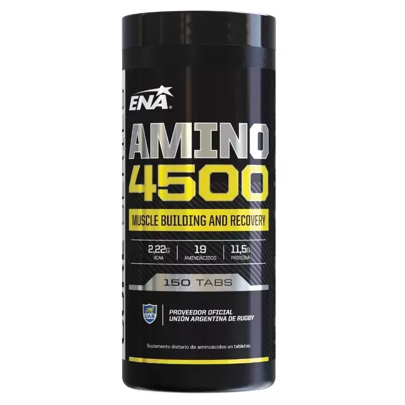 Ena Nutritionals Amino 4500 Suplemento de Aminoácidos 150 Tabletas