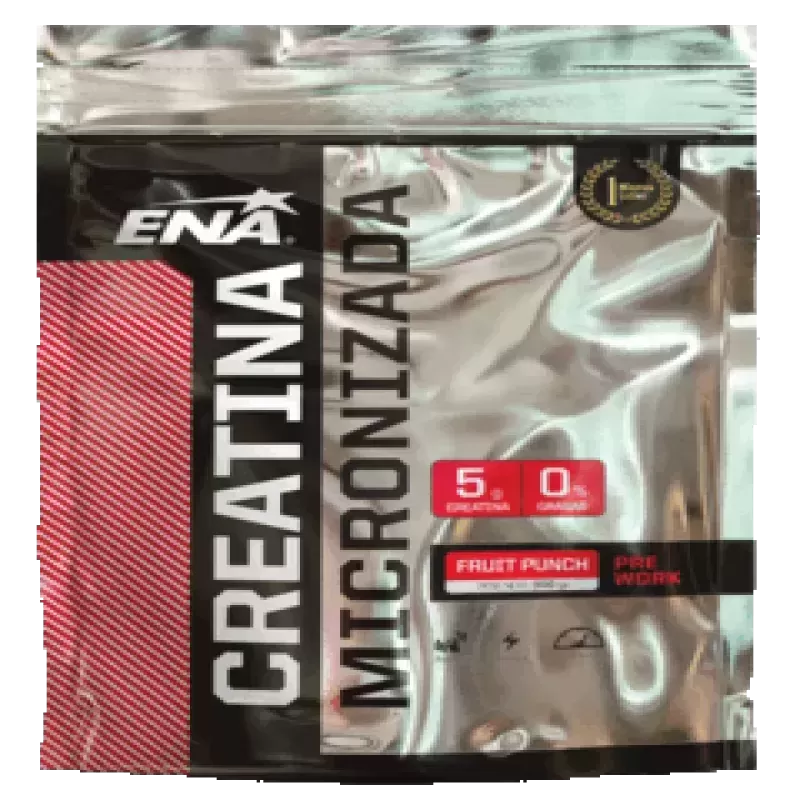 Ena Creatina Micronizada Sabor Fruit Punch 300 g