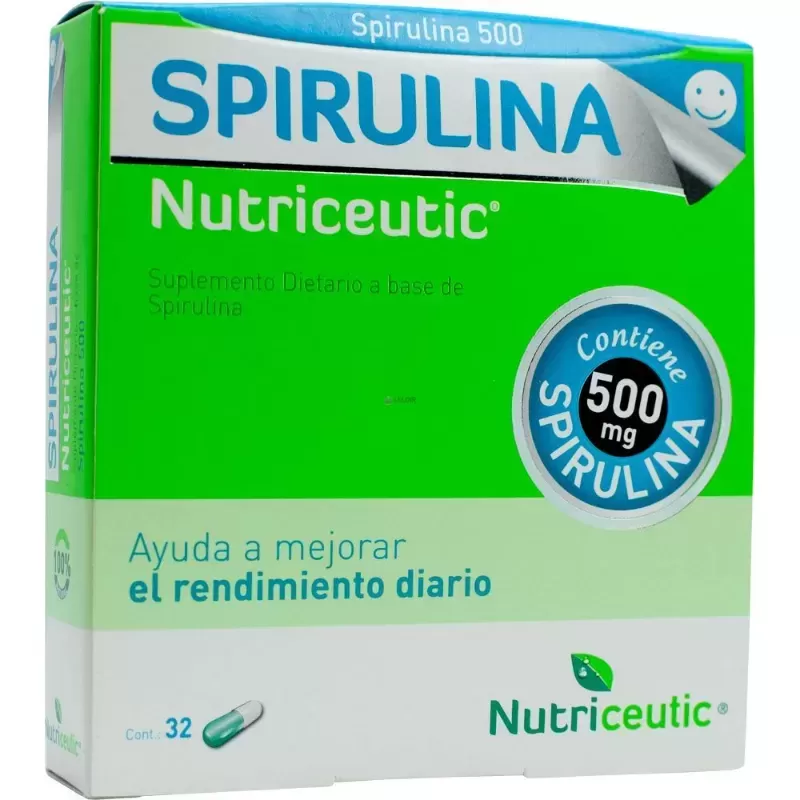 Eurolab Spirulina Nutriceutical x 32 Comprimidos