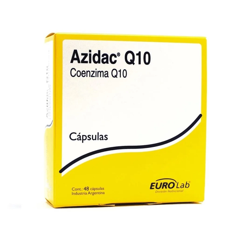 Eurolab Azidac Q10 Coenzima Q10 x 48 Cápsulas