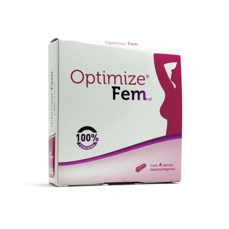 Eurolab Optimize Fem Suplemento Dietario Femenino x 4 Cápsulas