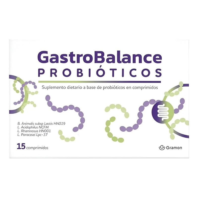 Gastrobalance Probióticos Gramon x 15 Comprimidos
