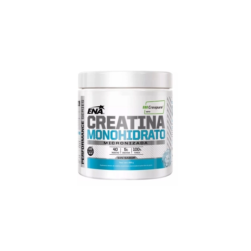 Ena Creatina Monohidrato Creapure Sabor Neutro 200 g
