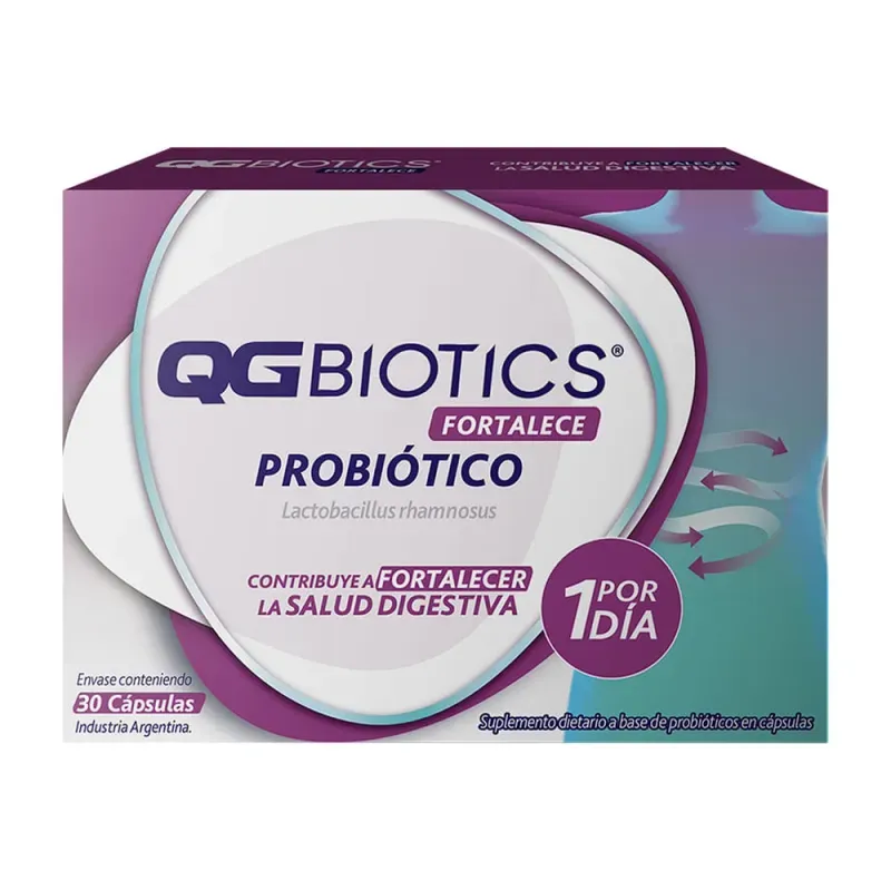Suplemento Probiótico QG Biotics Fortalece x 30 Cápsulas