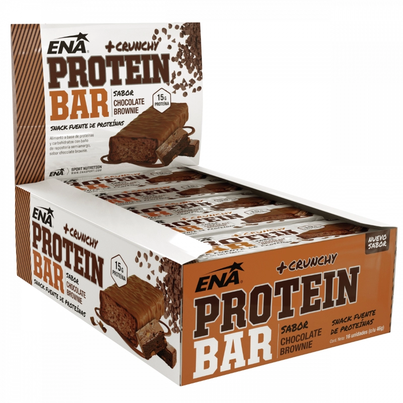 Barra de Proteína Choco Brownie ENA Protbar x 16 unidades