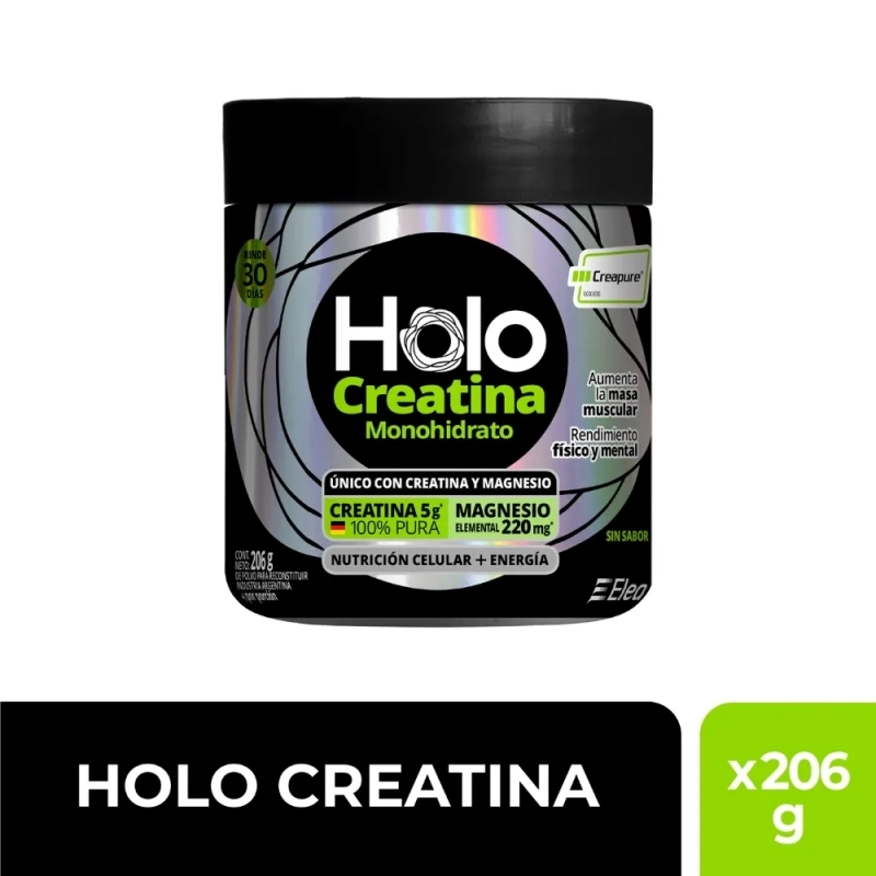 Elea Holocreatina Creatina Monohidrato Micronizada Polvo 206g
