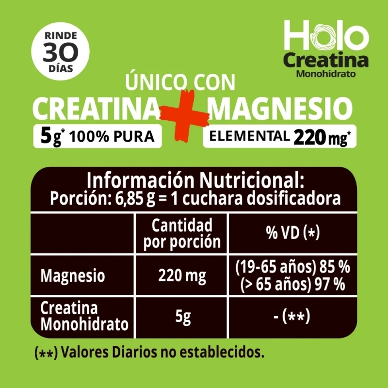 Elea Holocreatina Suplemento de Creatina Monohidratada x 30 Sobres