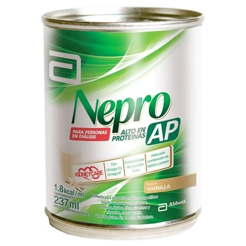 Abbott Nepro AP Alimento para Diálisis Sabor Vainilla x 237 ml