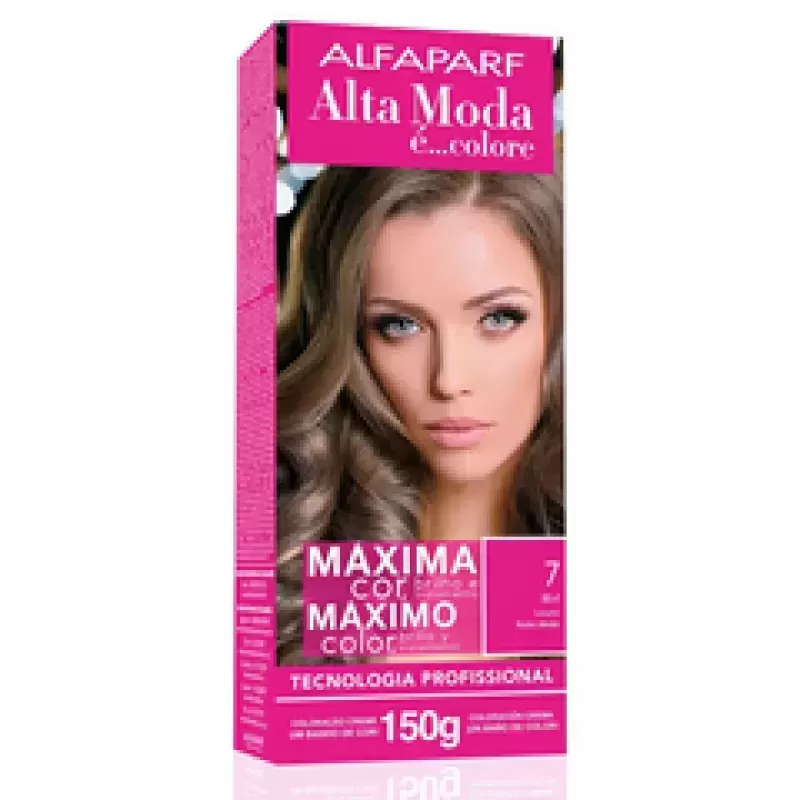 Alta Moda É Colore Kit de Coloración N° 7 Rubio Medio