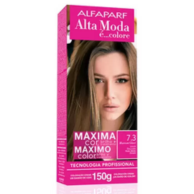 Alta Moda E Colore Kit de Coloración 7.3 Rubio Medio Dorado