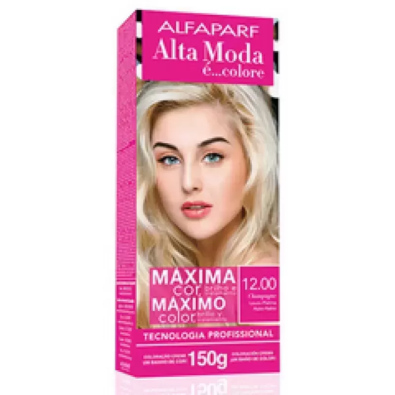 Alta Moda É Colore Kit de Coloración N° 12 Rubio Platinado