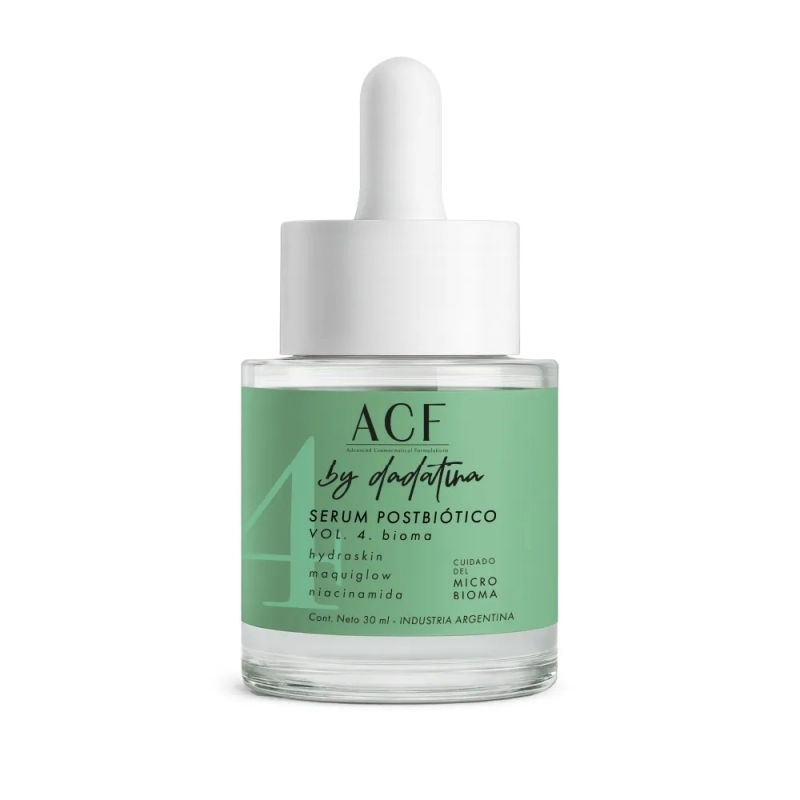 Serum Facial ACF by Dadatina Vol 4 Postbiótico Bioma