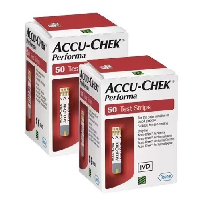 ACCU CHEK PERFO GLUC 50T