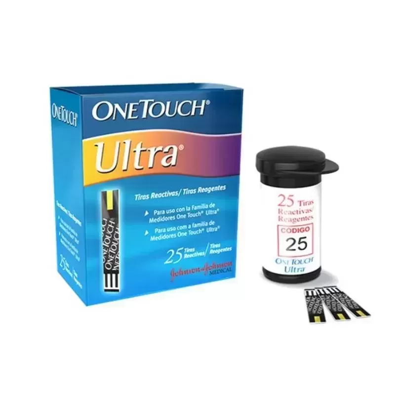 ONE TOUCH ULTRA GLUCO 25T