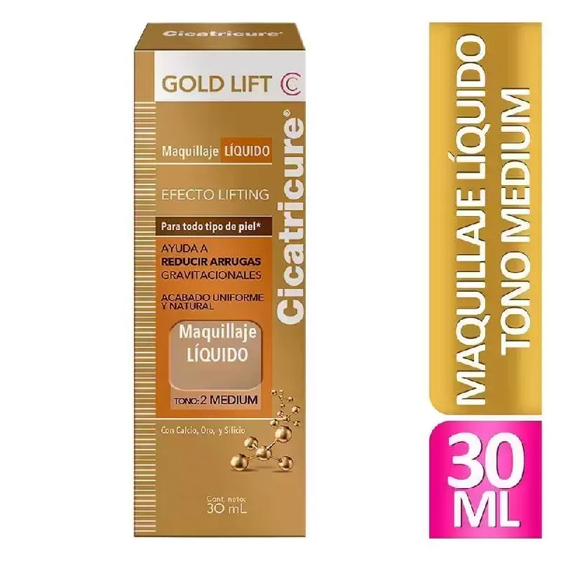 CICATRICURE GOLD MAQ MED