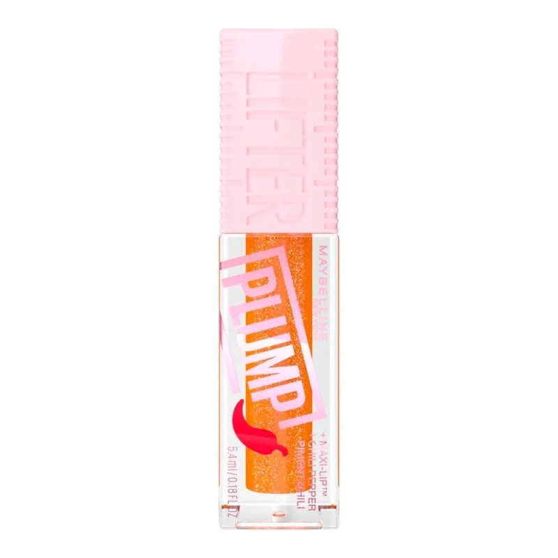 Maybelline Brillo Labial Voluminizador Lifter Plump Tono Hot Honey
