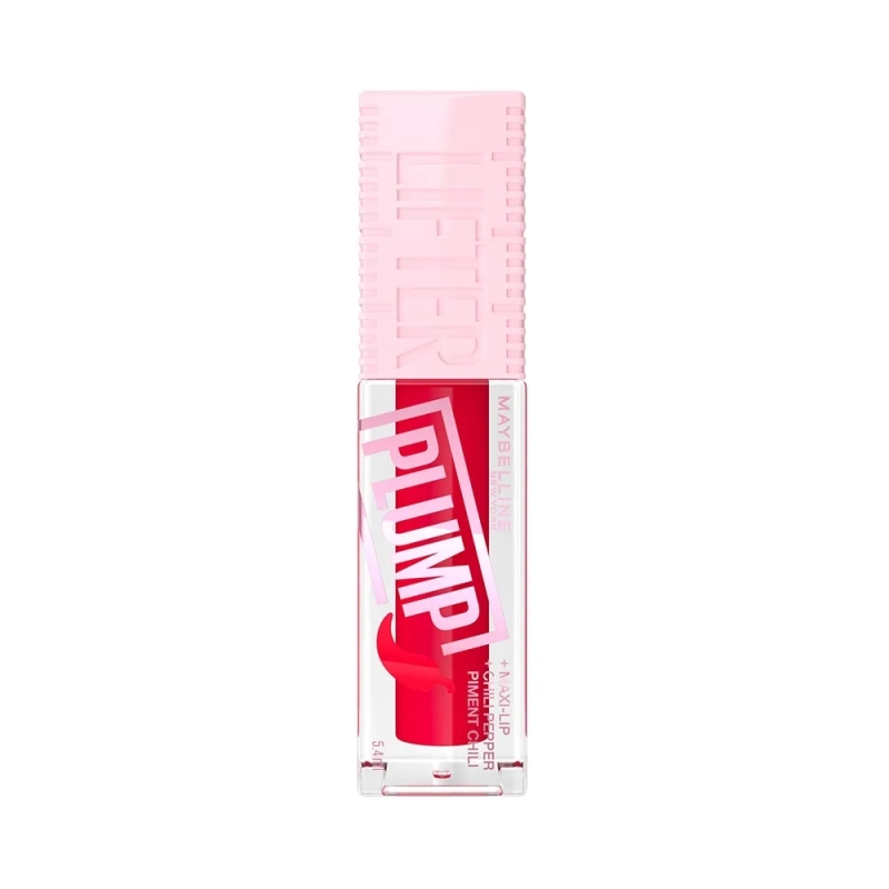 Maybelline Brillo Labial Voluminizador Lifter Plump Tono Red Flag