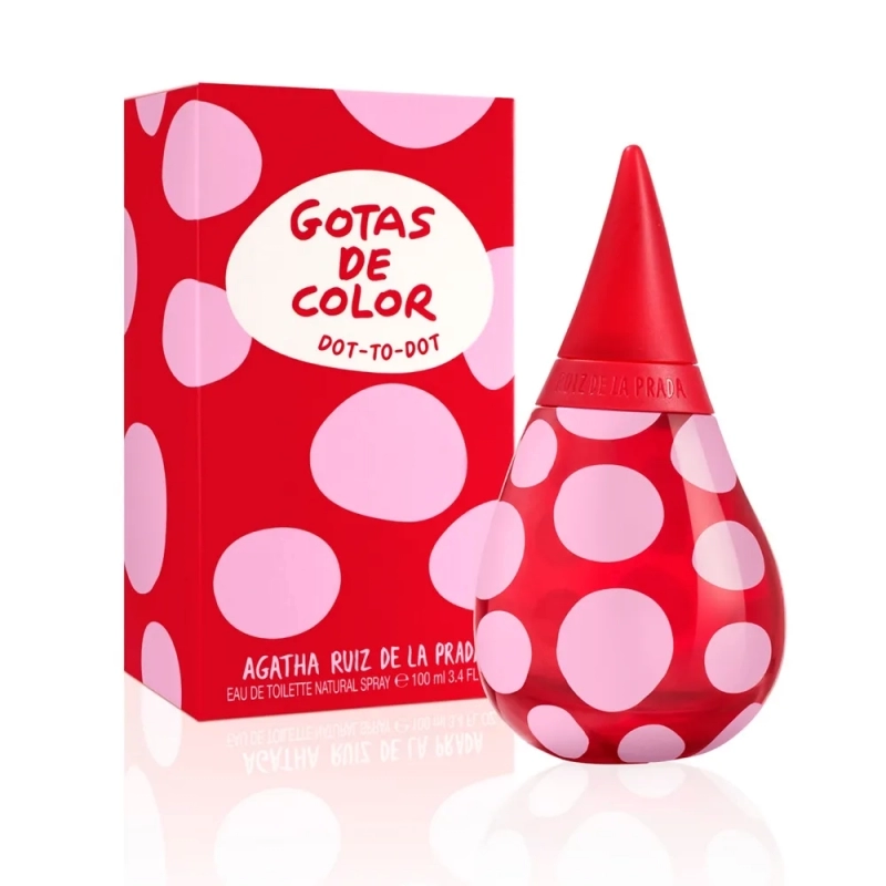 Agatha Ruiz de la Prada Gotas de Color Dot-to-Dot Eau de Toilette Perfume para Mujer 100 ml