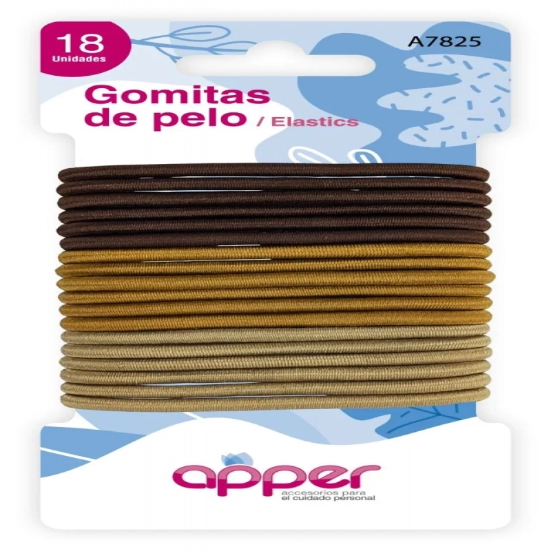 GOMITAS P/PELO MARR/RE 18