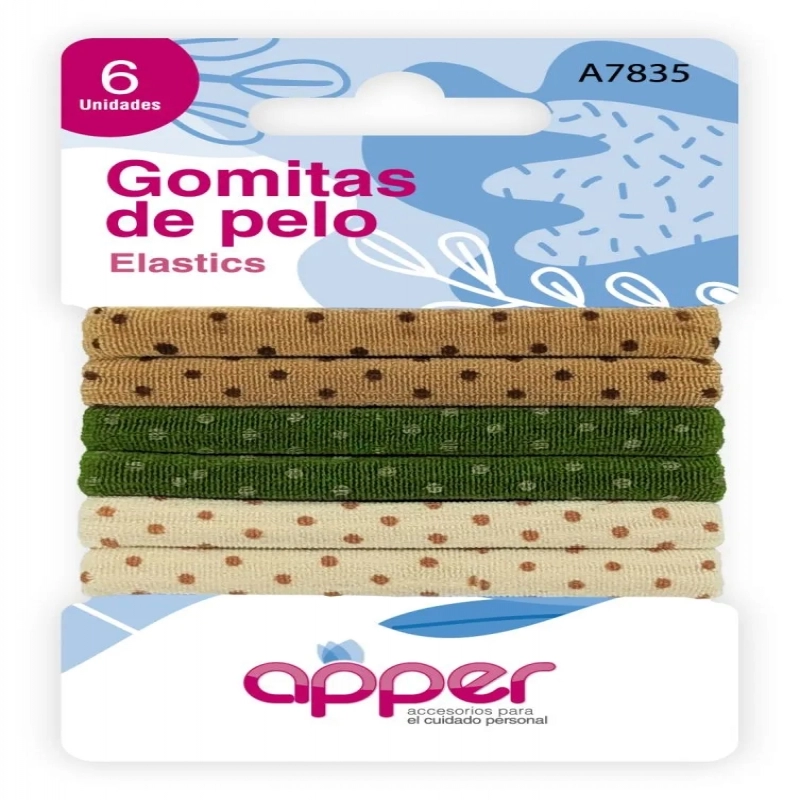 GOMITAS P/PELO LUNAR X 6