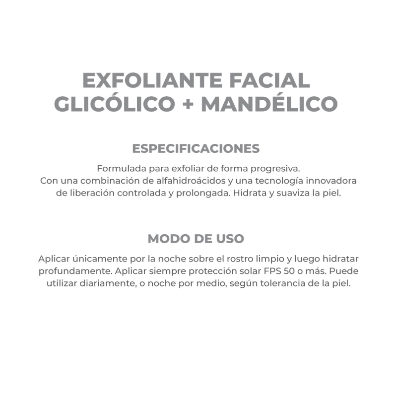 DERMAGLOS FAC GLI EXFO 50