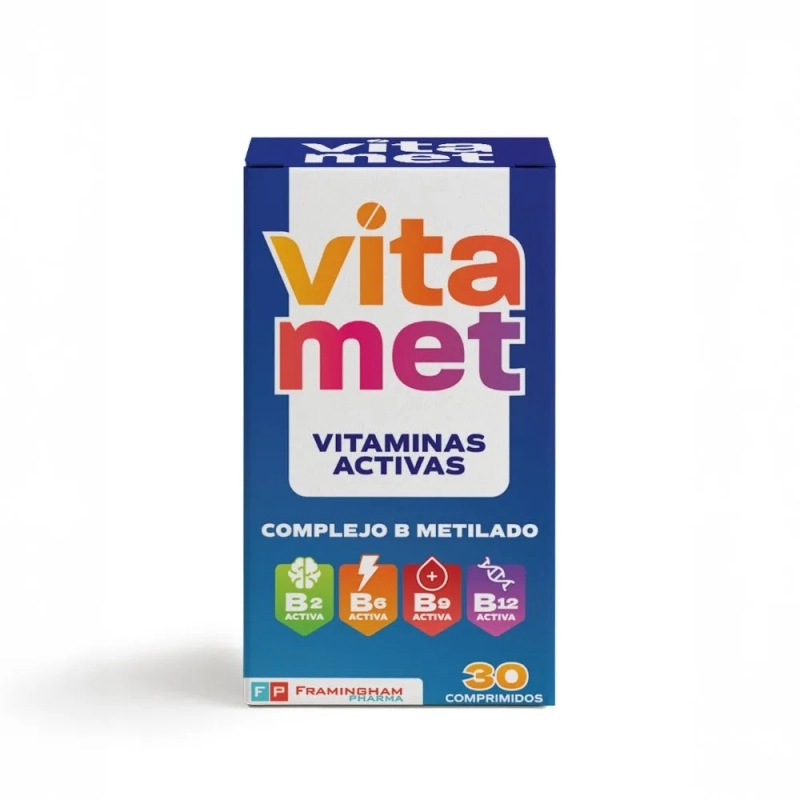 VITAMET COMPLEJO B 30 CMP