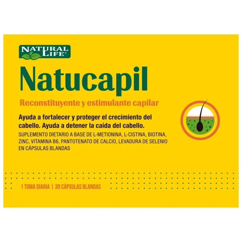 NATUCAPIL X 30 CAP
