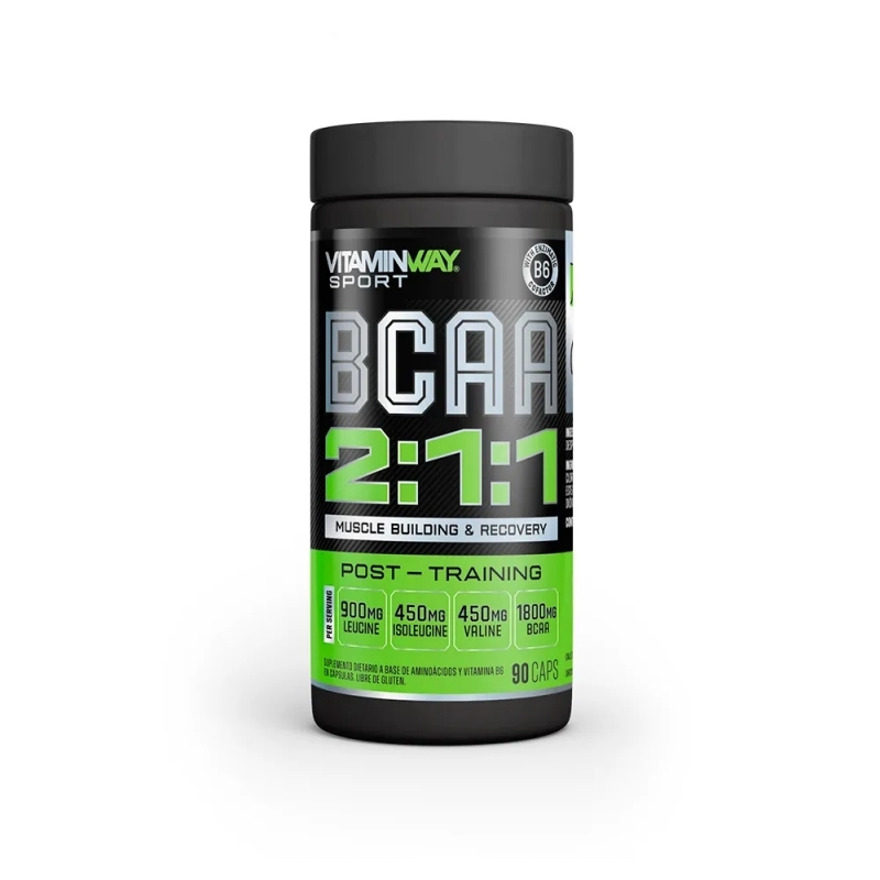 Vitamin Way BCAA 2:1:1 Aminoácidos x 90 Cápsulas