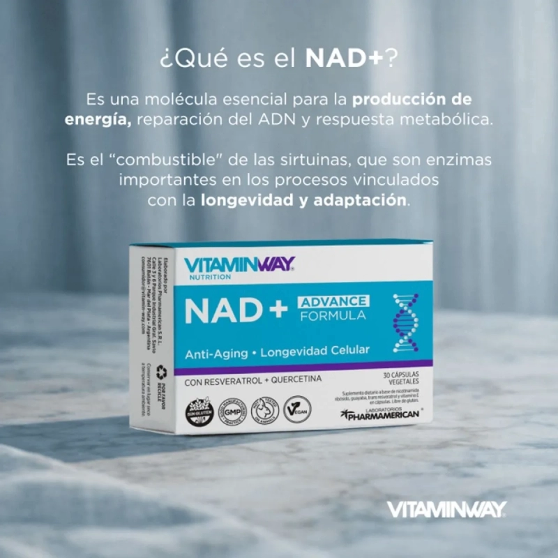 VW NAD+ X 30 CAP