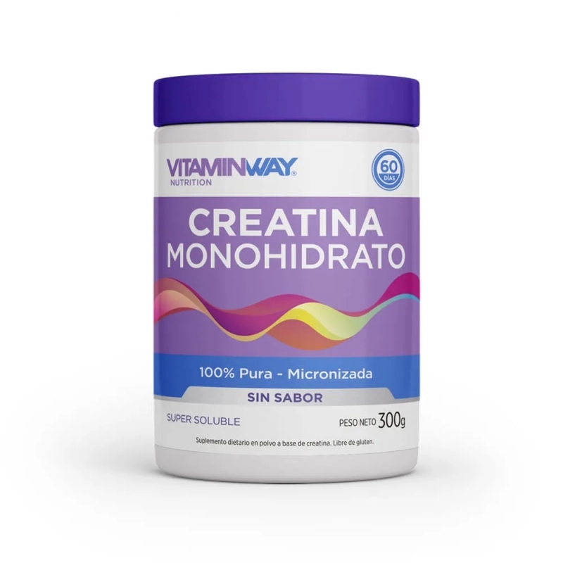 Vitamin Way Creatina Monohidrato Sin Sabor 300 g