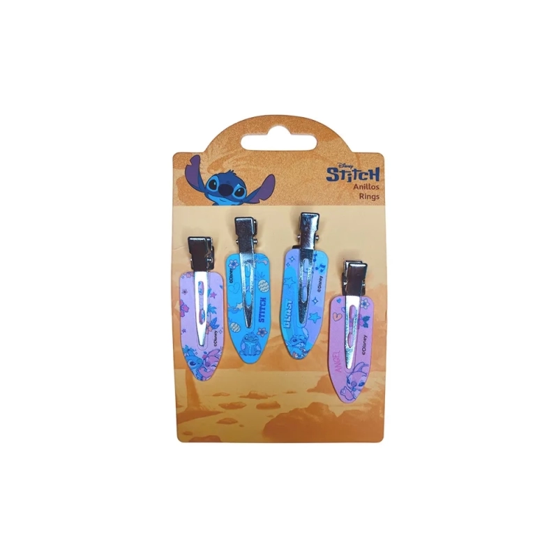 DISNEY STITCH HEBILLAS X4