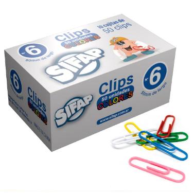 Clips N°6 Forrado Sifap Art.2300462801
