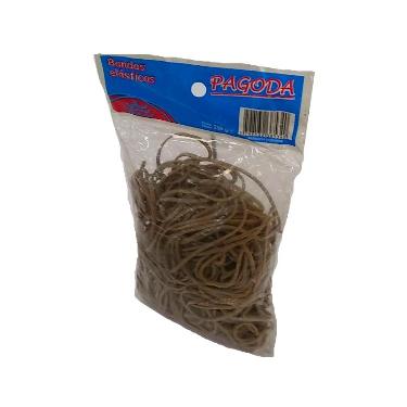 Bandas Elasticas Pagoda Largas Finas x 250 g Art.O01033 (2MMX120MM)