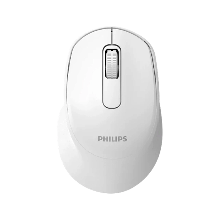 Mouse Philips Serie 4000 Wireless USB 1600DPI Blanco Art.SPK7448W