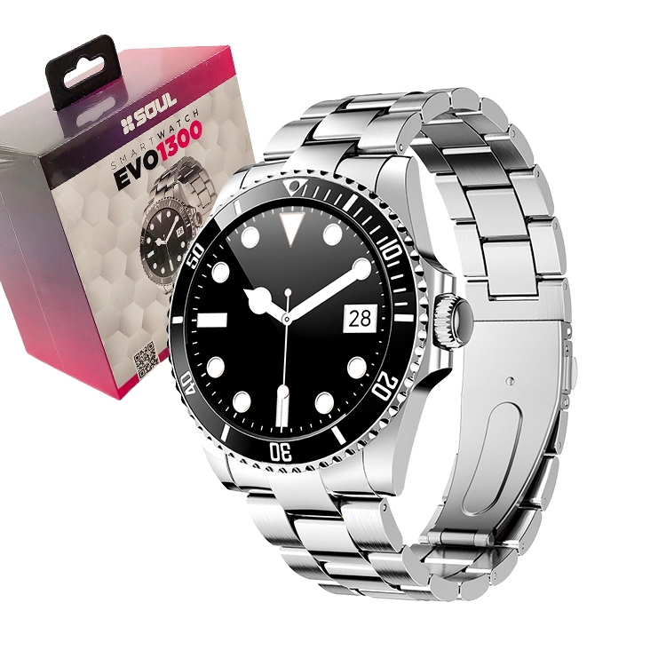 Reloj Inteligente Smartwatch Soul Smart Whatch Evo 1300PL Plateado Art.164-73428