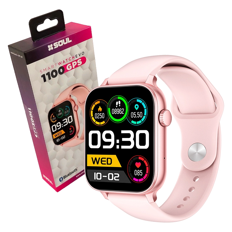 Reloj Inteligente Smartwatch Soul Smart Whatch Evo 1100RS Rosa Art.164-73404