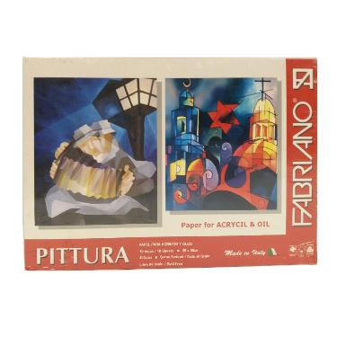 Block Fabriano Pittura 400 Gr. 10 Hojas 25X35 Cm. ART.808278/808353