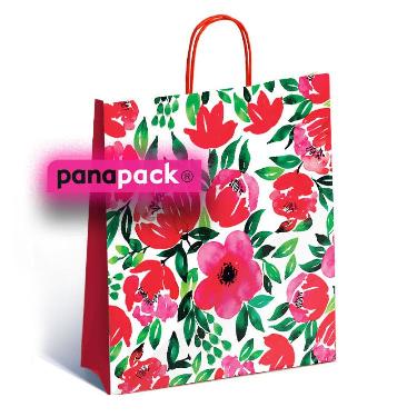 Bolsa para Regalo Romi Flores Acuarelas 36X22X39 ART.44401000