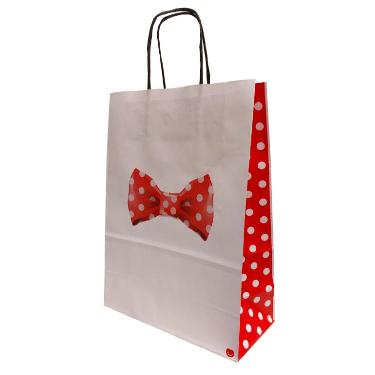Bolsa para Regalo Romi Moño Points 22 x 10 x 30 cm Art.44401616