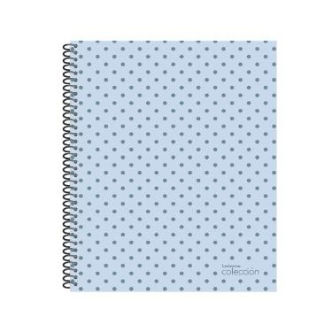 Cuaderno con Espiral Ledesma Coleccion Linea Metal A5 A5 16x21 84 Hojas Rayadas ART.50743178/100786