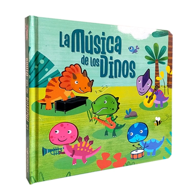 Libro La Musica de los Dinos Coleccion ¿Como Suena? Latinbooks Art.0768 ...