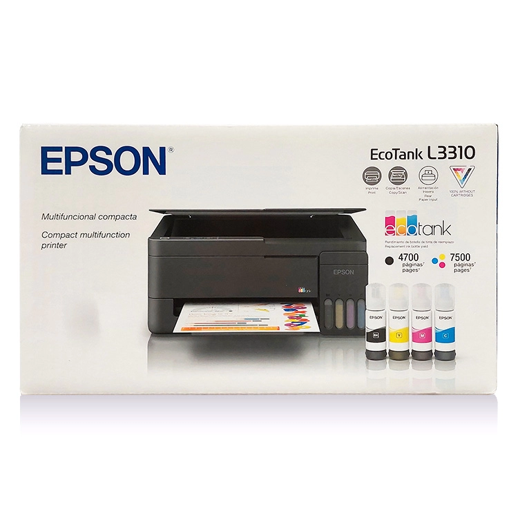 Impresora Multifunción Epson L3310 con Sistema Continuo Art.C11CL61302