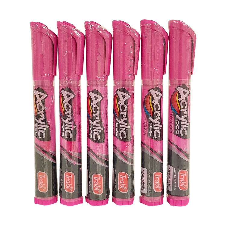 Marcador acrilico Trabi Acrylic Pop Magenta 2-4mm Art.TR24116