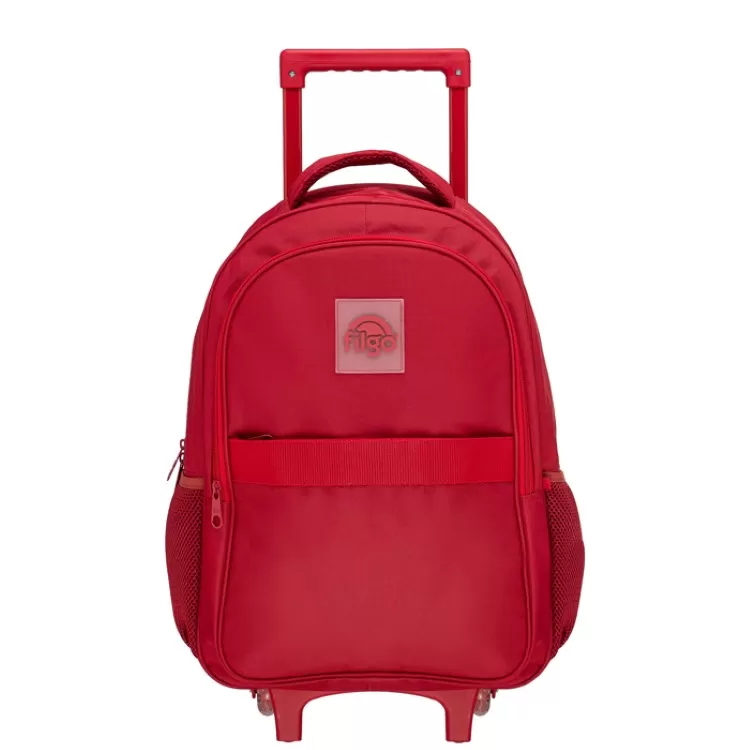 Mochila Escolar Filgo 2026 Starpak College 18" Roja con Carro Art.MO26-TSTCLG-002