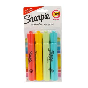 Marcador Resaltador Sharpie Tank Fluo Blister x 4 Art..2165090