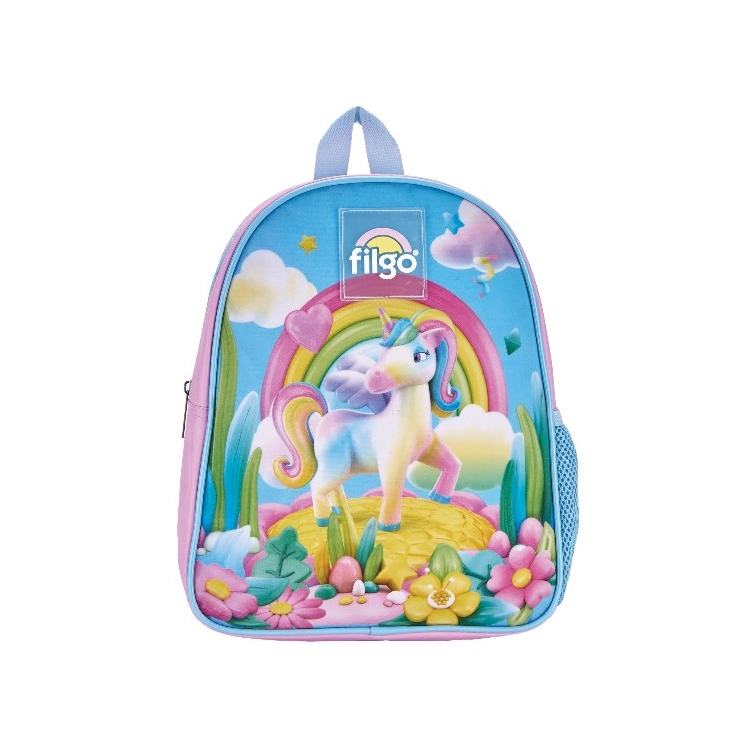 Mochila Escolar Filgo 2025 Minipark Unicornio 12