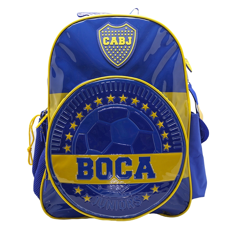 Mochila Escolar Cresko 2025 Boca Juniors Pelota Ganadora 18" Art.BO365