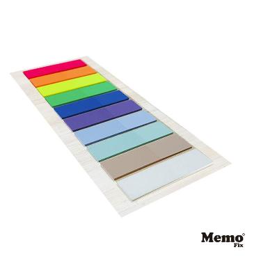Señalador Banderita Memo Fix X 10 Colores Neon Y pastel 150 Art.513