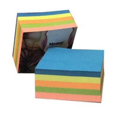 Notas Adhesivas Memo Fix Mini Cubo Fluo 50X50 250 Hojas Art.626